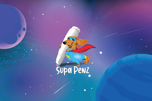Supa Penz note pad